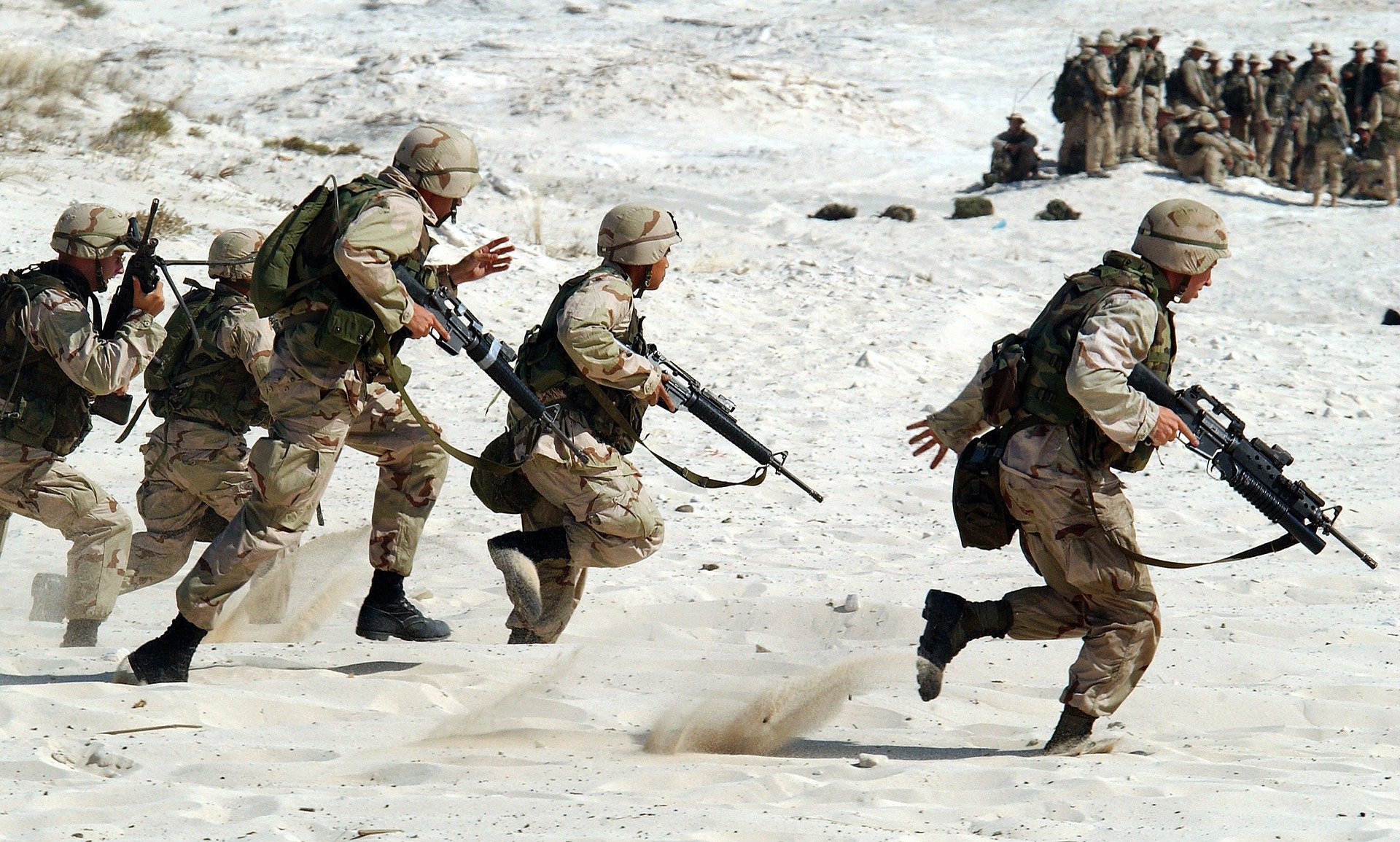 send the marines