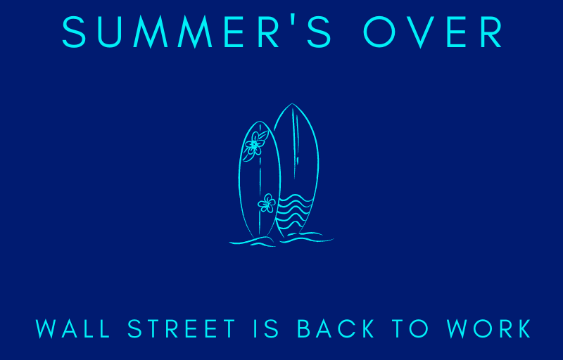summer's over