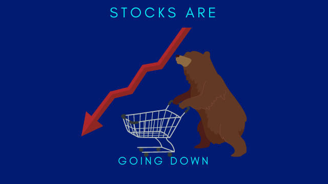 STOCKS ARE GOING DOWN