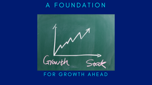 A FOUNDATION FOR GROWTH AHEAD