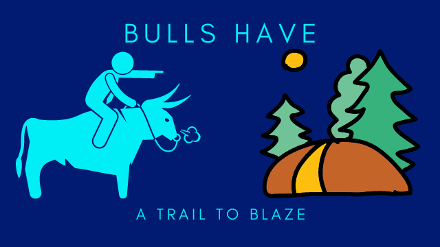 BULLS HAVE A TRAIL TO BLAZE