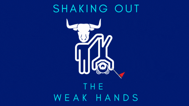 Investing isn’t always balloons and buttercups. Sometimes it’s outright painful. Many stocks are down massively. Mr. Market has a way of shaking out the weak hands.