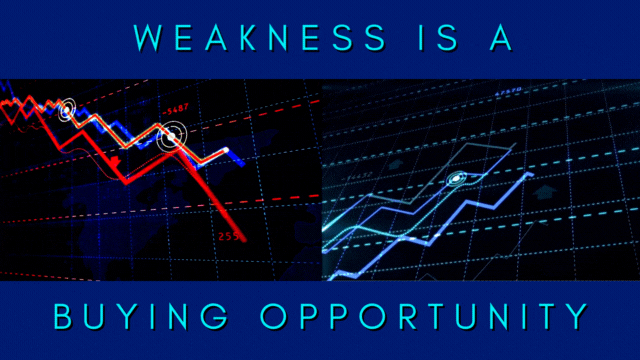 Weakness is a Buying Opportunity