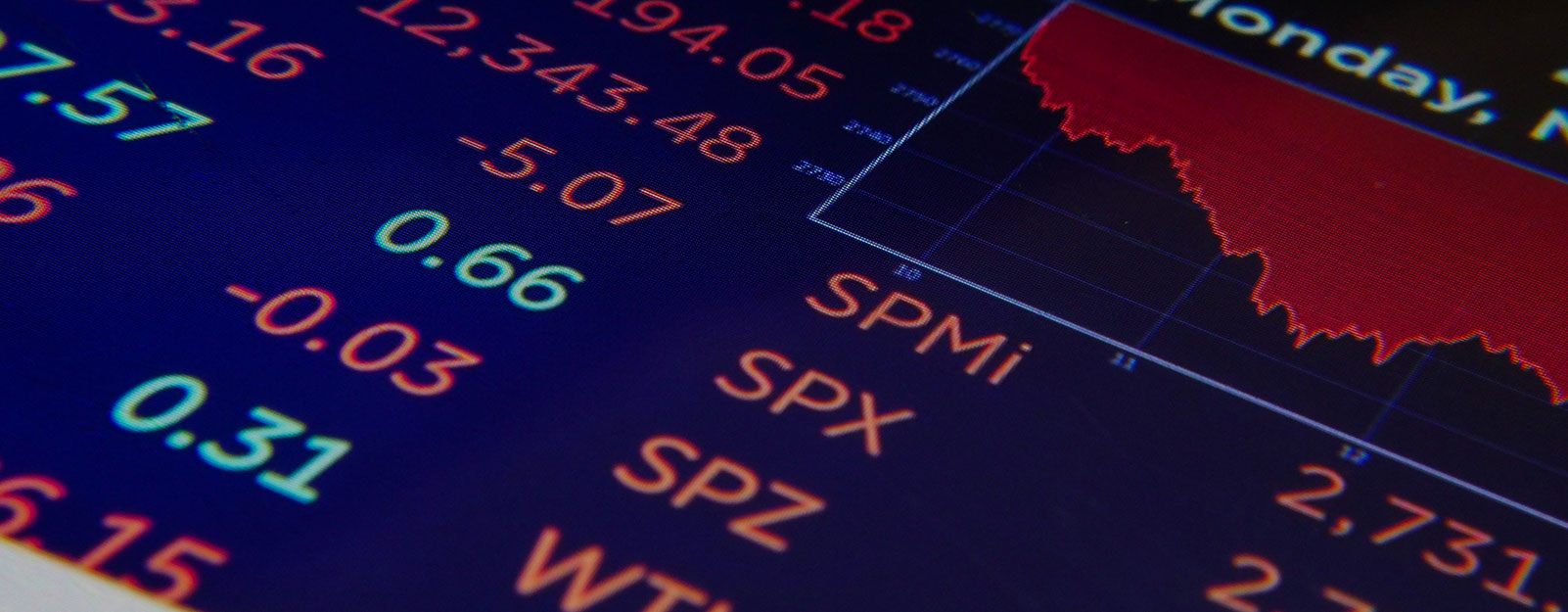 Stocks and graphs