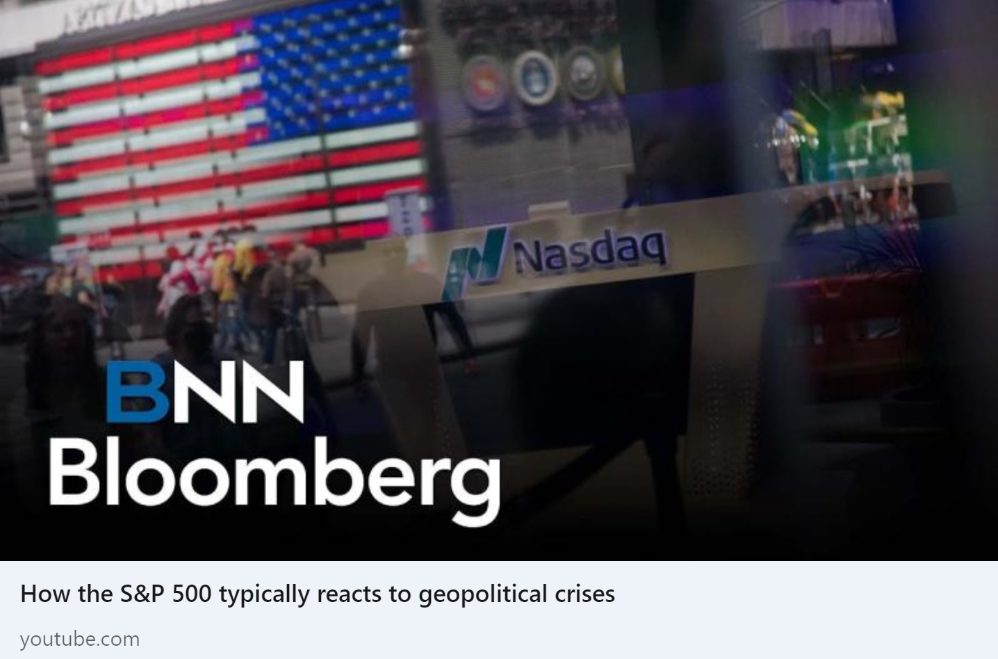 How the S&P 500 Typically Reacts to Geopolitical Crises